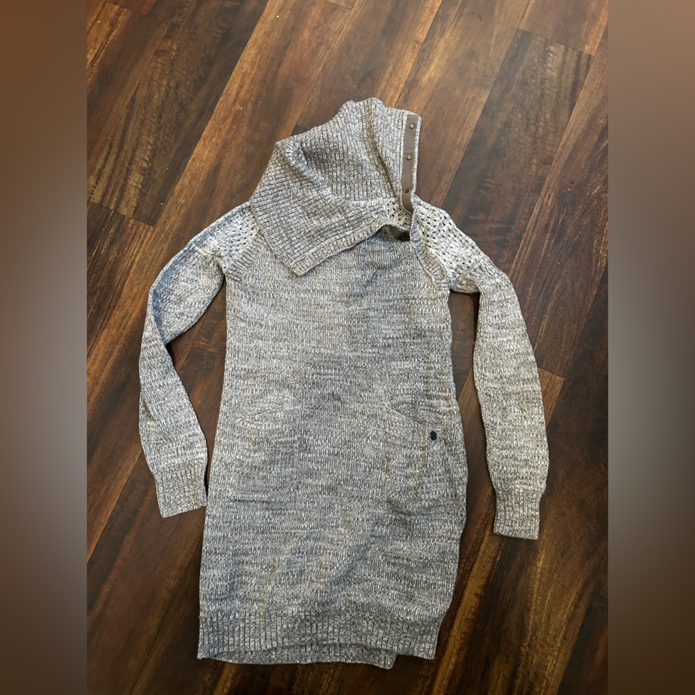 Prana Gray Women's Sweater Dress size medium